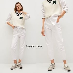 MANGO High-waisted jeans